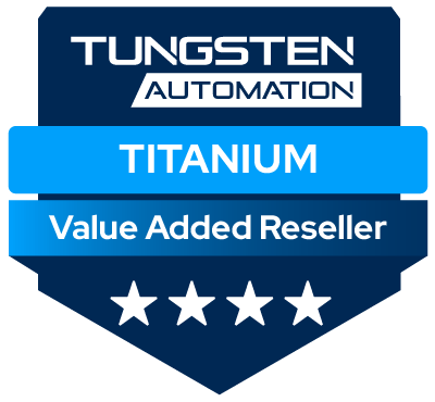 Tungsten Titanium partner badge