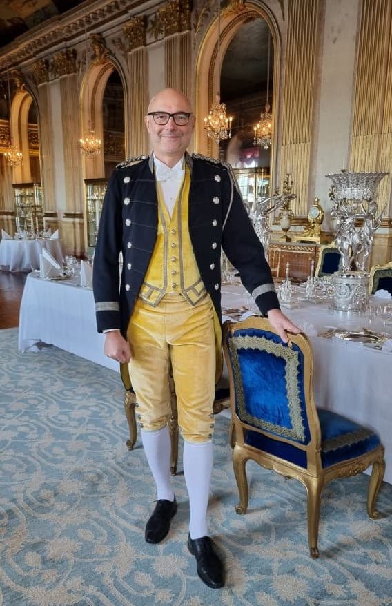 Niklas Tojén på Kungliga slottet